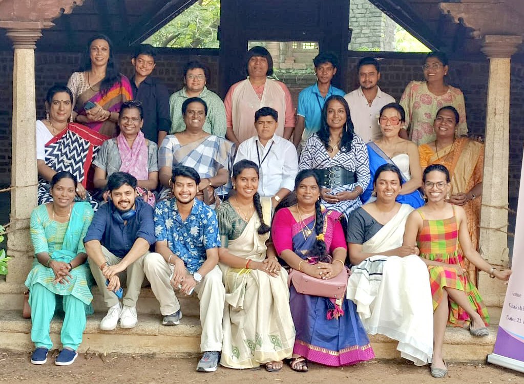 YesWeExistIndia's tweet photo. Trans Rights Now Collective, led by @thirunangai, hosted a consultation on Horizontal Reservations for trans persons, that was attended by prominent trans activists from multiple Indian states. https://t.co/CA8ths2vv6
