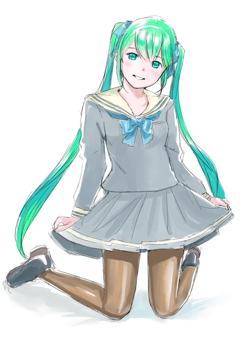 オハヨーハヨー!  そろそろ冬服に¶(⁄•˅̮•∖)⁋