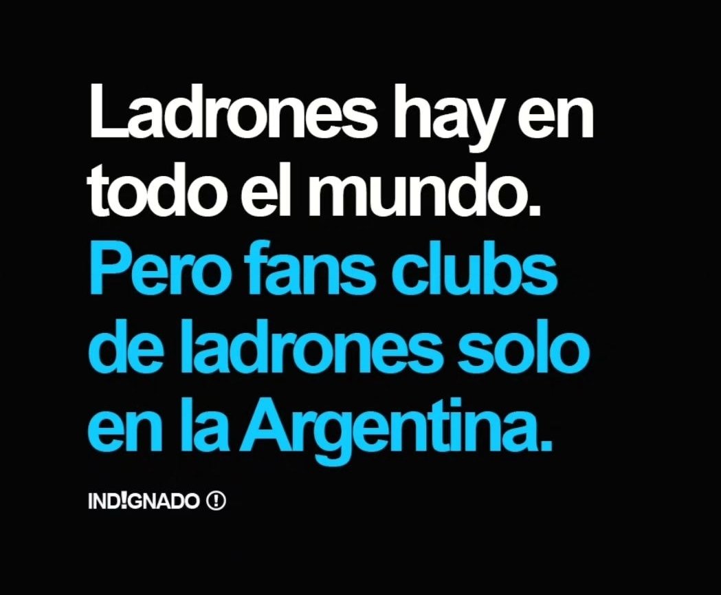 Que triste...