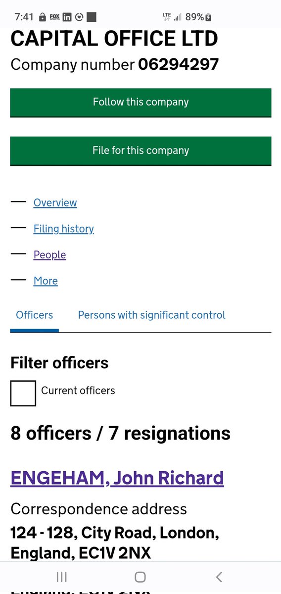 drgreglane's tweet photo. @SGAnonReal Open age fully: CAPITAL OFFICE LTD

Company number 06294297

John Richard ENGEHAM

ENGehams are the creatorsof ENG-land?? https://t.co/PTVO0lvtUa