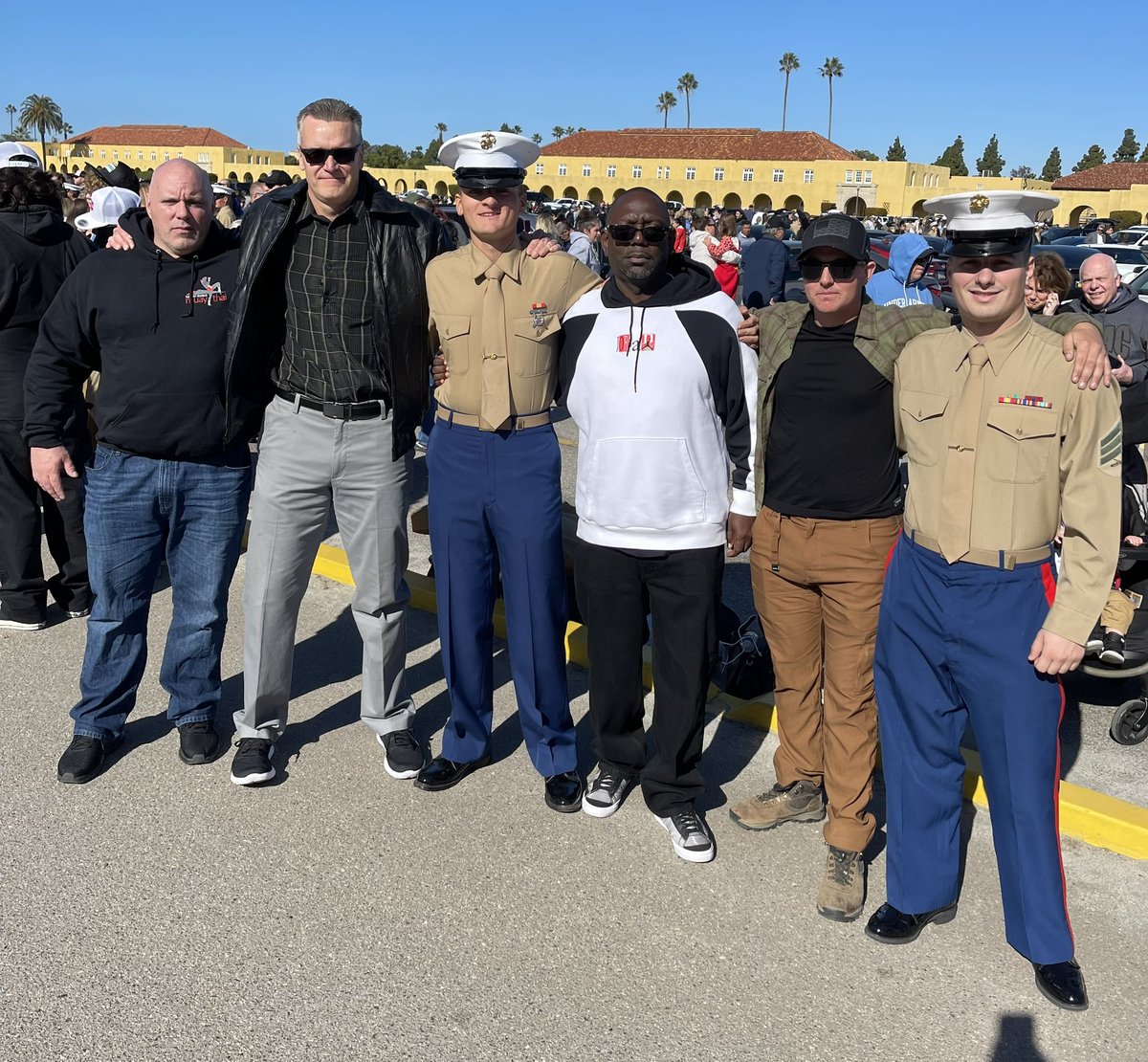 Our son finished bootcamp, became a U.S. Marine, and graduated at MCRD San Diego on 12/09/22 with Kilo Company. Jake had so much support from family and friends that weekend. Several of Brian’s Marine Corp brothers traveled from near and far to be with us that day, so grateful!
