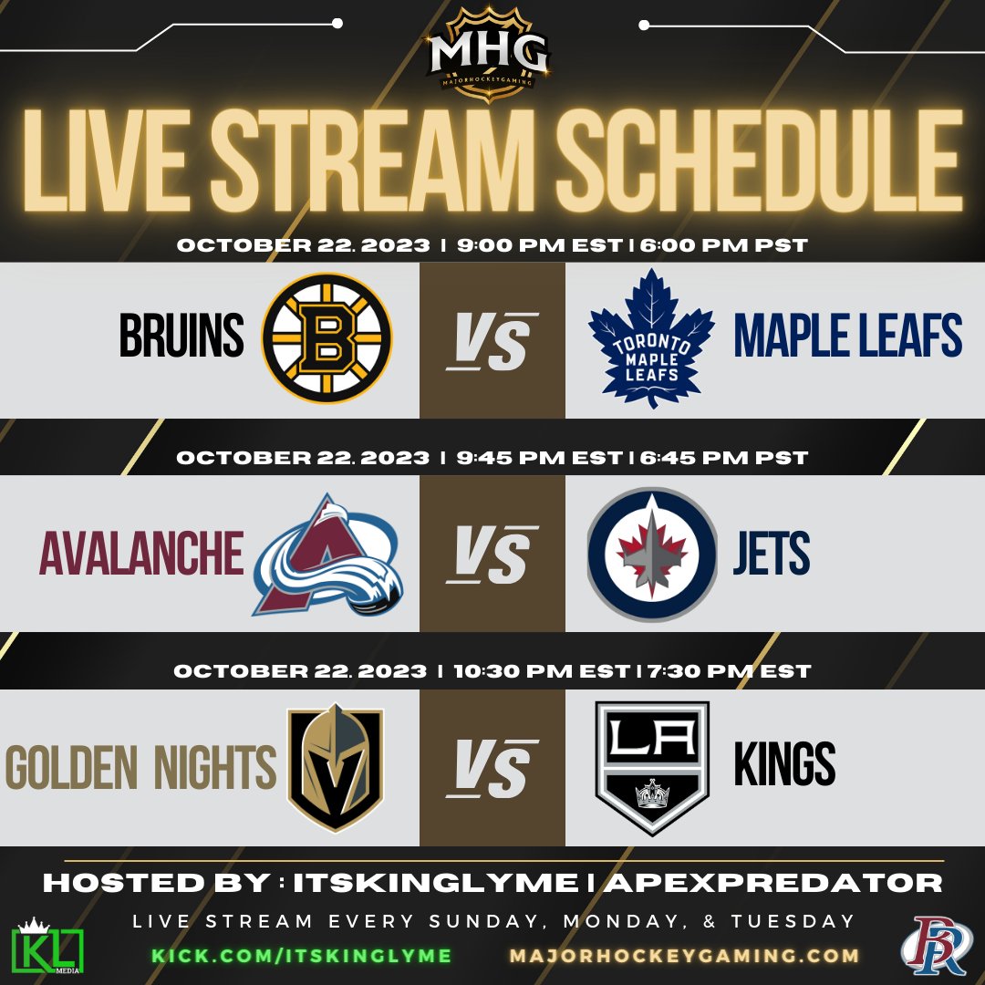 MHG (@mhgltd) on Twitter photo Tonight, we begin our first official season as a league.
Want to catch the season openers, and the action all season long?
<a href="/ItsKingLyme/">ItsKingLyme</a> & <a href="/KinglymeMedia/">KinglymeMedia</a> has you covered every step of the way! Tonight, we begin our first official season as a league.
Want to catch the season openers, and the action all season long?
<a href="/ItsKingLyme/">ItsKingLyme</a> & <a href="/KinglymeMedia/">KinglymeMedia</a> has you covered every step of the way!