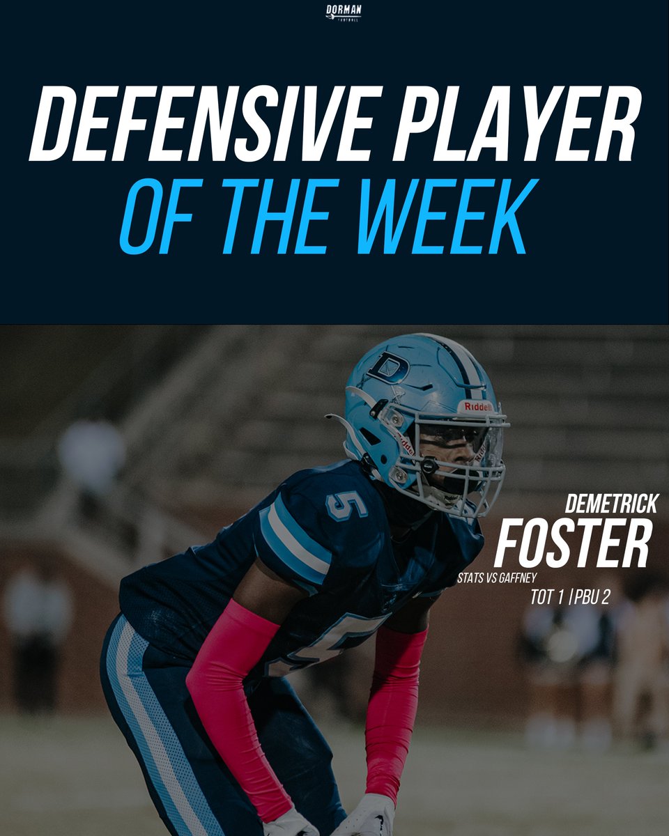 ⚔️Dorman Football⚔️ tweet media
