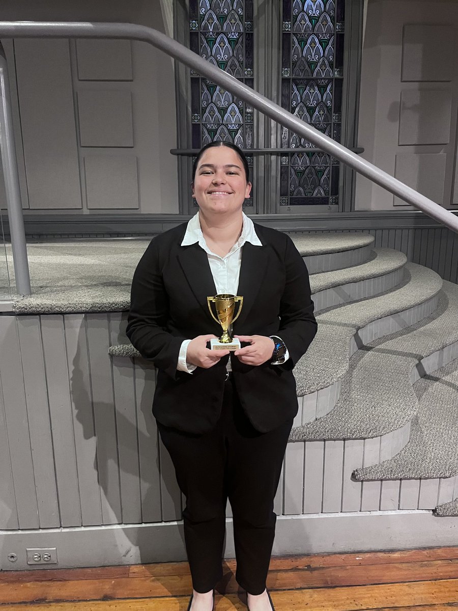 Congratulations to Shea Langille for earning an Outstanding Witness Award at the Charm City Classic with 19 ranks