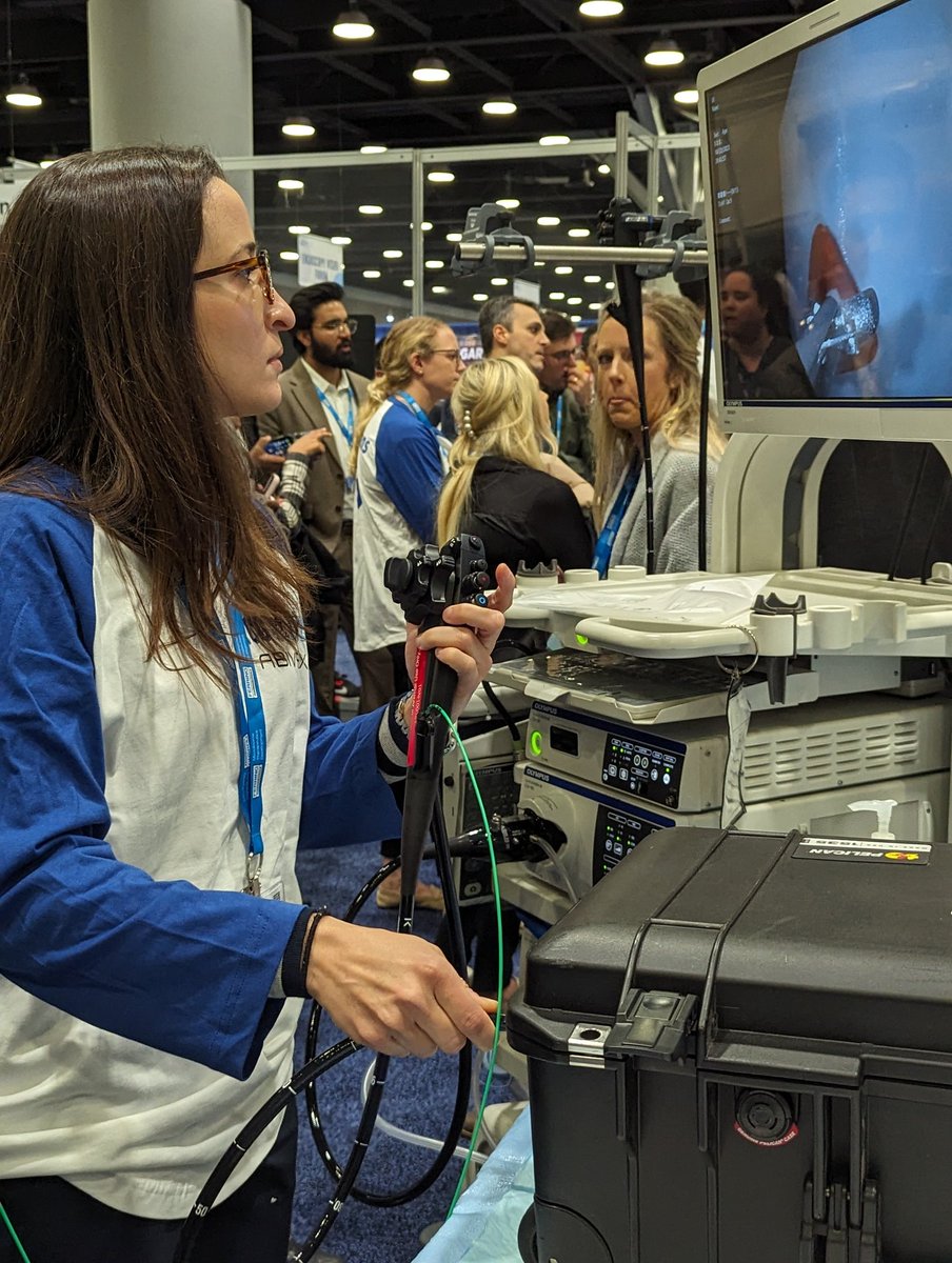 AmCollegeGastro's tweet photo. The #EndoTitans competition is underway!!! Contestants are hard at work assuming for the best score. Currently testing: retroflexion!
#ACG2023 #FutureofGI #GIfellows https://t.co/2THXkAK579