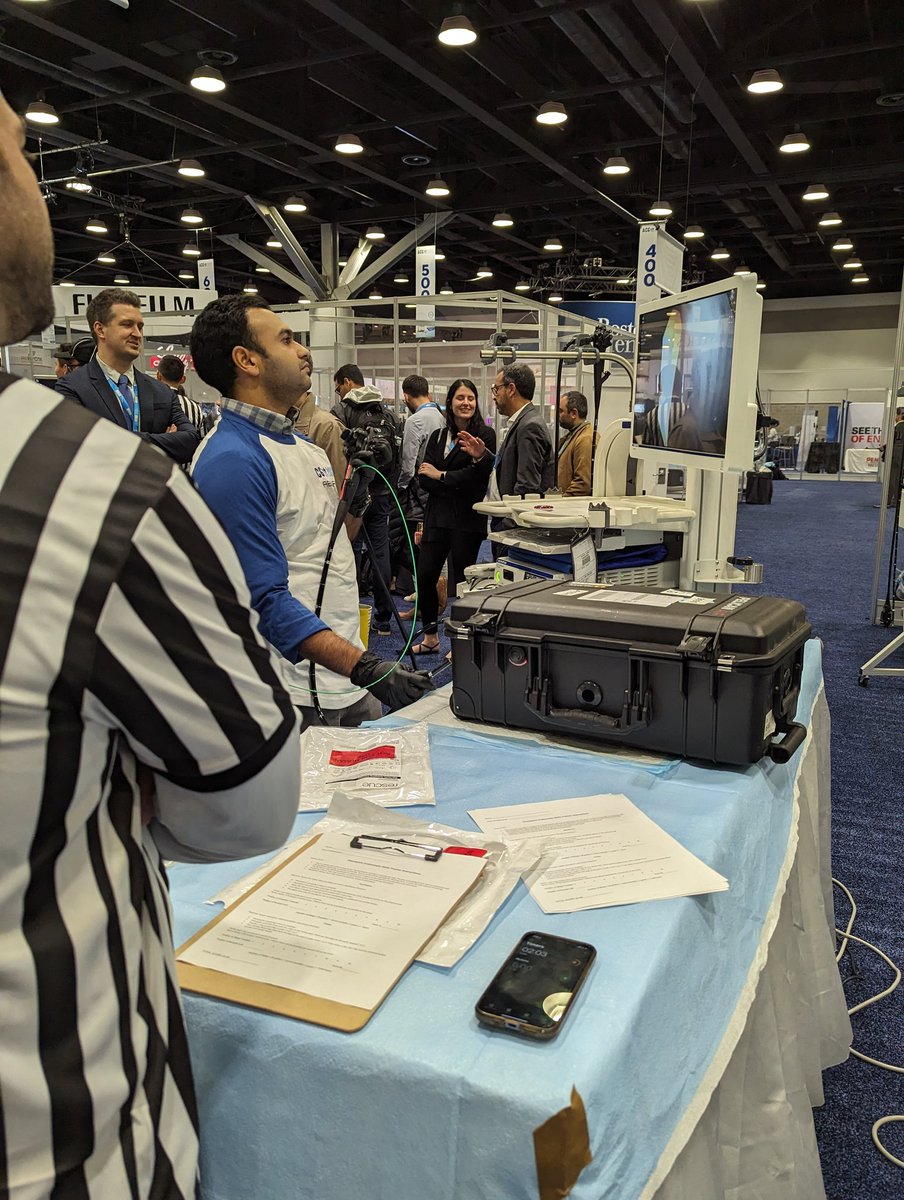 AmCollegeGastro's tweet photo. The #EndoTitans competition is underway!!! Contestants are hard at work assuming for the best score. Currently testing: retroflexion!
#ACG2023 #FutureofGI #GIfellows https://t.co/2THXkAK579