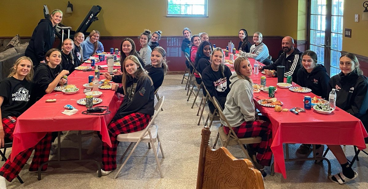 🍝Playoff Pasta Party! All fueled up for tomorrow night..💪
🙏Thank you Boosters &amp; Johnston Family