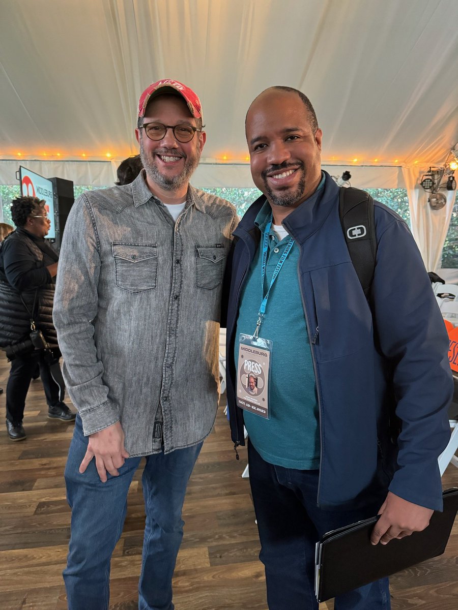 DeanonDScene's tweet photo. Yours truly with composer extraordinare @m_giacchino being honored at @middleburgfilm - how many movies has he composed? #michaelgiacchino #mff2023 #composer #startrek #up #alias #lost #doctorstrange #spidermanhomecoming #salamanderresort #middleburgva #therogersrevue https://t.co/PBpfgn9a3l