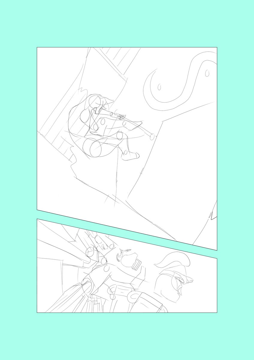 StickystoneArts's tweet photo. Found some old files for the "Day in the life of an incompetent villain" comic from a long time ago, and just started doodling. maybe i can have them finished up next week. Untill then, two WIPS

#WIP #DITLOAIV #DayInTheLifeOfAnIncompetentVillain #ComicWIP #OrionOne #Orion_One https://t.co/nyudqJ925x