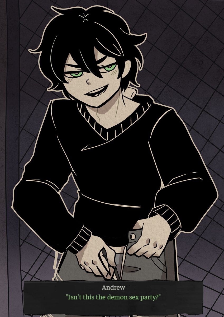 And another Andrew content from the coffin of Andy and Leyley (I'm not okay)
POV you're cultist