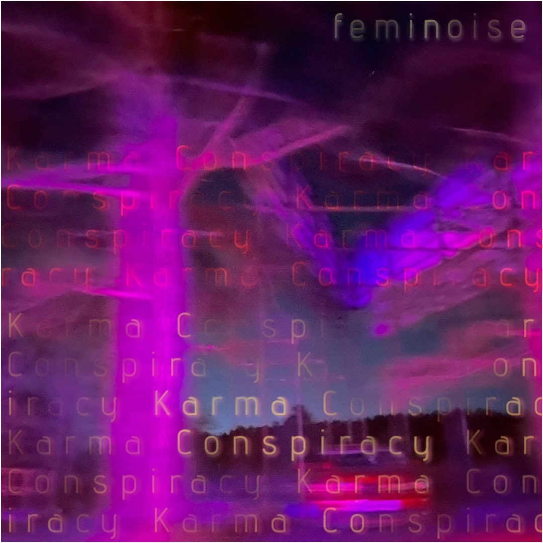 Karma Conspiracy is on the horizon…
Meanwhile ➡️ linktr.ee/feminoise 

#music #indiemusic #indierock #indiepop #alternative  #emogaze #nugaze #alternativerock #altrock #adultalternative #diymusician #art #makearteveryday #makeart #rocknroll #rockmusic #poprock #shoegaze