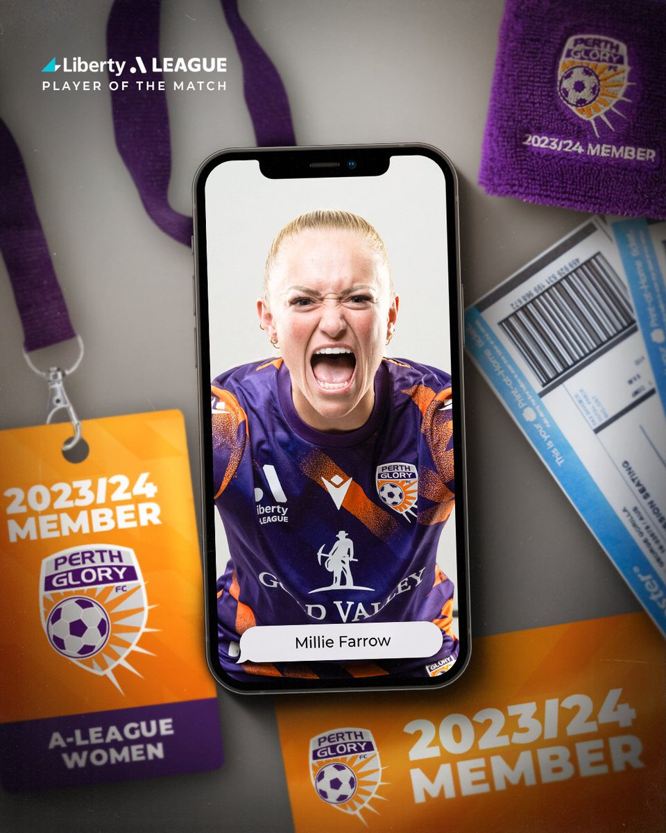 Mighty Millie!
Another superb shift from <a href="/MillieFarrow/">Millie Farrow</a> earns her our <a href="/aleaguewomen/">Ninja A-League</a> Player of the Match Award this week.
Was she your pick too?
#ONEGlory