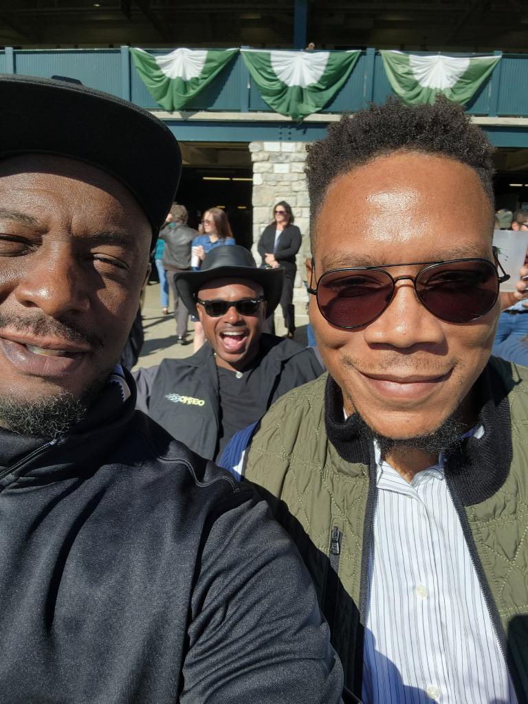 #ReeseWaters
Hanging out at the Keeneland Races with a local DC celebrity.