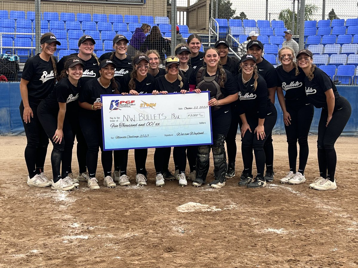PGF Ultimate Challenge Champions
Great competition and 6-0 for the weekend, way to grind out the win‼️So much fun to watch this team play this weekend🔥🔥 #GoBullets <a href="/PGFnetwork/">PGF</a> <a href="/ExtraInningSB/">EXTRA INNING SOFTBALL</a>