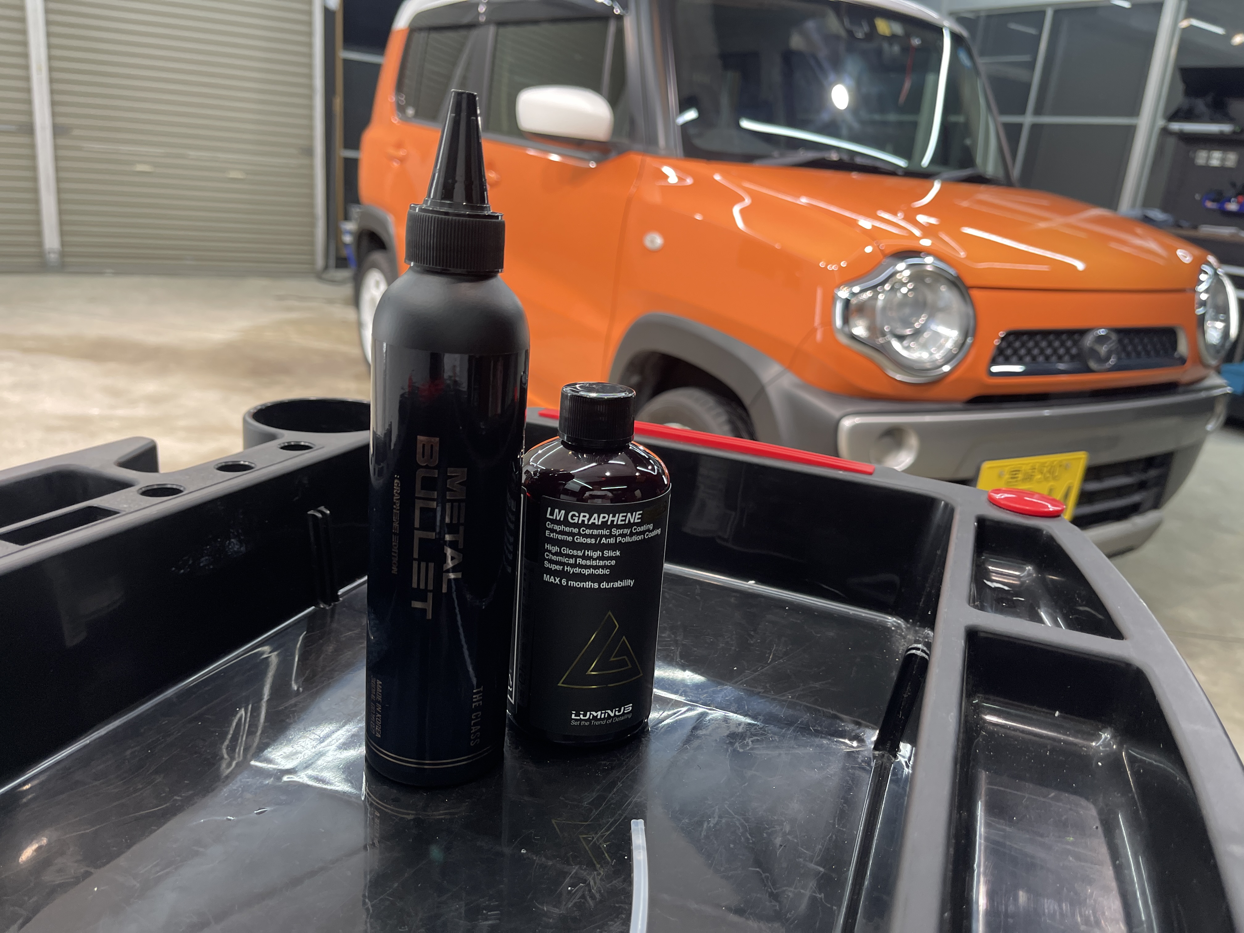 ルミナスLUMINUS LM GRAPHENE SPRAYグラフェン施工セット ルミナス