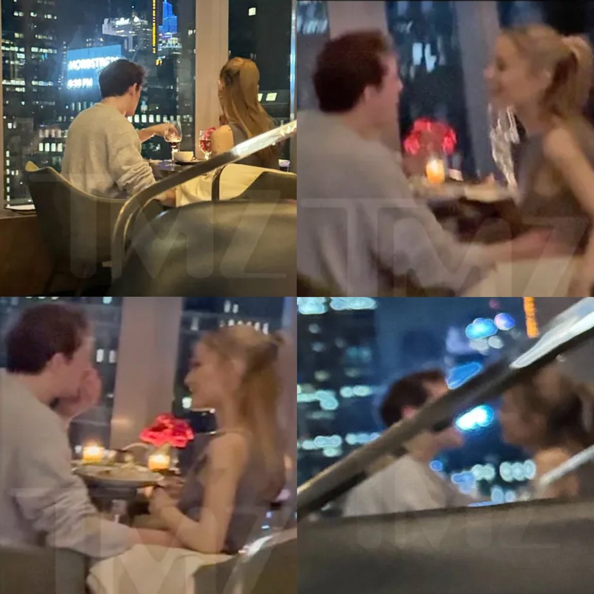 Ariana junto a Ethan en Nueva York recientemente