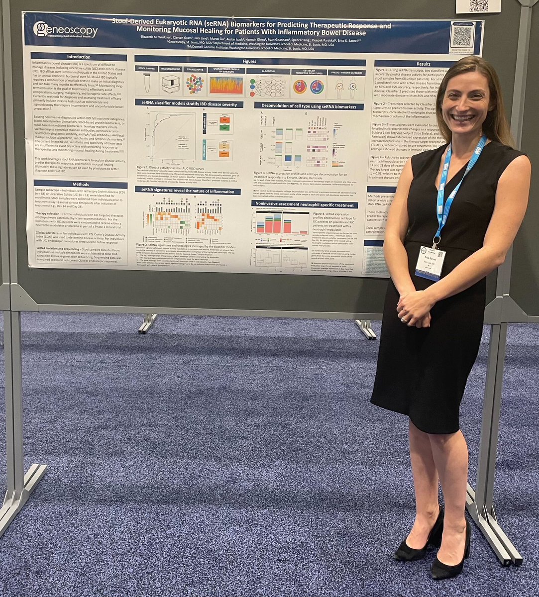 RyanGormanDx's tweet image. So proud of this work done by @EricaBarnell and the Geneoscopy team!  Big things to come…
@AmCollegeGastro 
#ACG2023 
#45isthenew50
 #CRCscreening