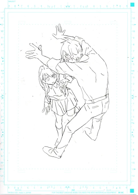 続きを描くことになりました!
ありがとうございます!
これは途中原稿 