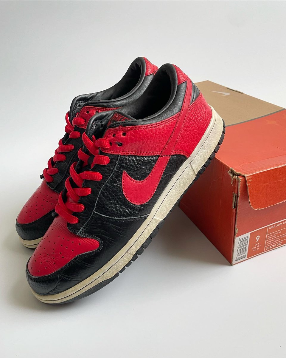 bred nike dunk