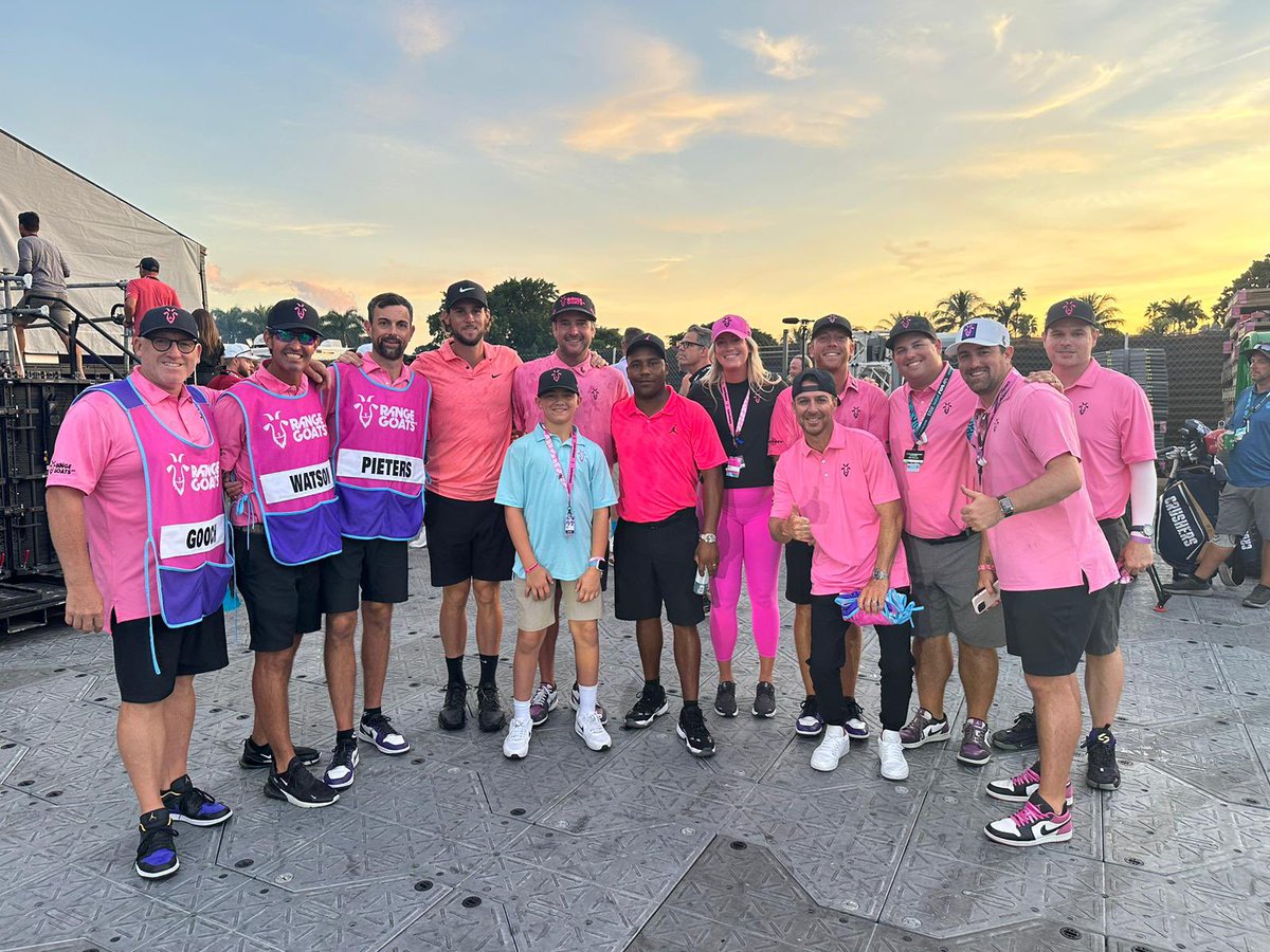 bubbawatson's tweet photo. Awesome Team work this year!!! @RangeGoats are on the map now.  Can’t wait to run it back next season !! 
#RangeGoats
#GolfersOnATeam = Goats
@livgolf_league https://t.co/D5fUsC9dcV