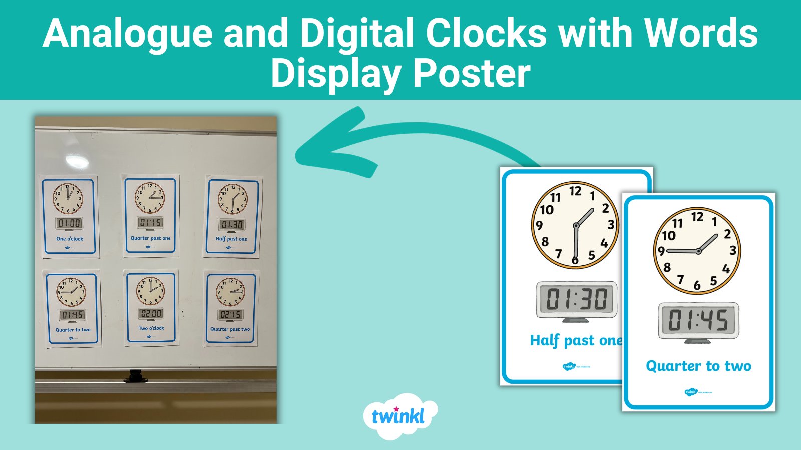 Blank Analogue Clock Face  Make Your Own Clock - Twinkl