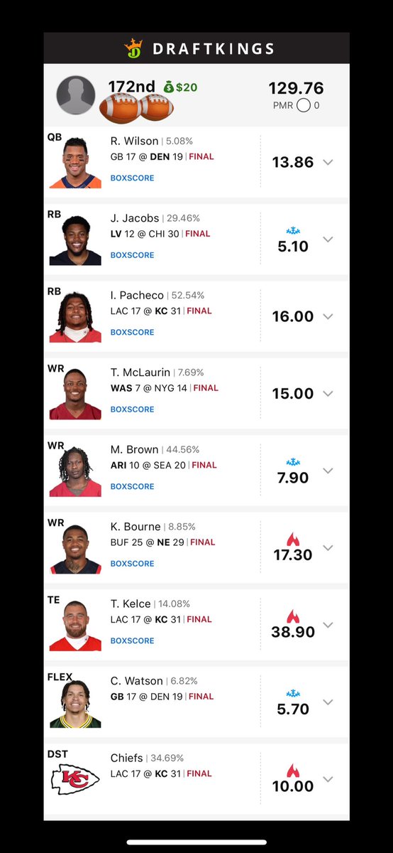 On_Tap_Bets's tweet photo. Thursday night lineup cashed, Sunday middle day games cashed, need the primetime line up to cash to go 3/3 for week 6!! https://t.co/6Jn1u8bn6h