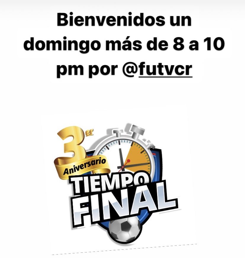 Un domingo más, aquí en FUTV a partir de las 8 pm en Tiempo Final. Sus amigos Leo, Yashin, Kenneth y de invitado Anthony. Abrimos el espacio para que puedan dejarnos sus comentarios sobre el Campeonato ñ, Selección y Fútbol internacional. Gracias por acompañarnos. 👏