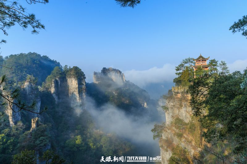 VivirenGuizhou's tweet photo. [Paisaje pintoresco] En la Montaña #Yuntai, distrito de #Shibing, los excursionistas pueden disfrutar de diversos paisajes, como el impresionante mar de nubes, comparable a un bello cuadro.

📷 by Eyesnews

#Guizhou #China #paisajes https://t.co/NbiEVQ3edg