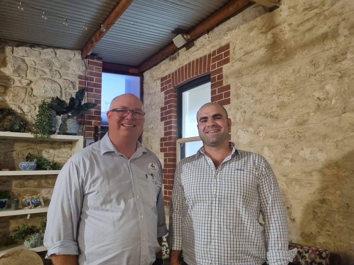 #LucerneAustralia AGM on 18th Oct at Henry &amp; Rose in #Keith. Many thanks to our guest speakers Crawford Taylor,<a href="/RabobankAU/">Rabobank Australia</a> and Danny Le Feuvre, <a href="/AustBee/">Aust. Honey Bee Industry Council</a> and to our sponsors and members who attended the AGM last week - a great opportunity to catch up and network.