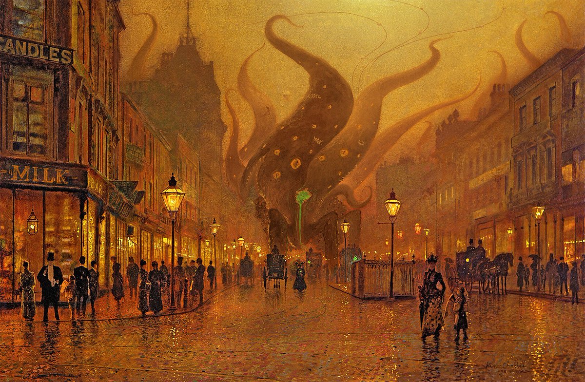 H4R00_'s tweet photo. #OliverWetter #artist #illustrations #CosmicHorror
#Lovecraft #OuterGods #AncientGods
-Nyarhathotep
-Hastur
-Yog Sothoth
-Shub Niggurath
#Halloween #October
@TvCthulhu https://t.co/pLFivfYQSa