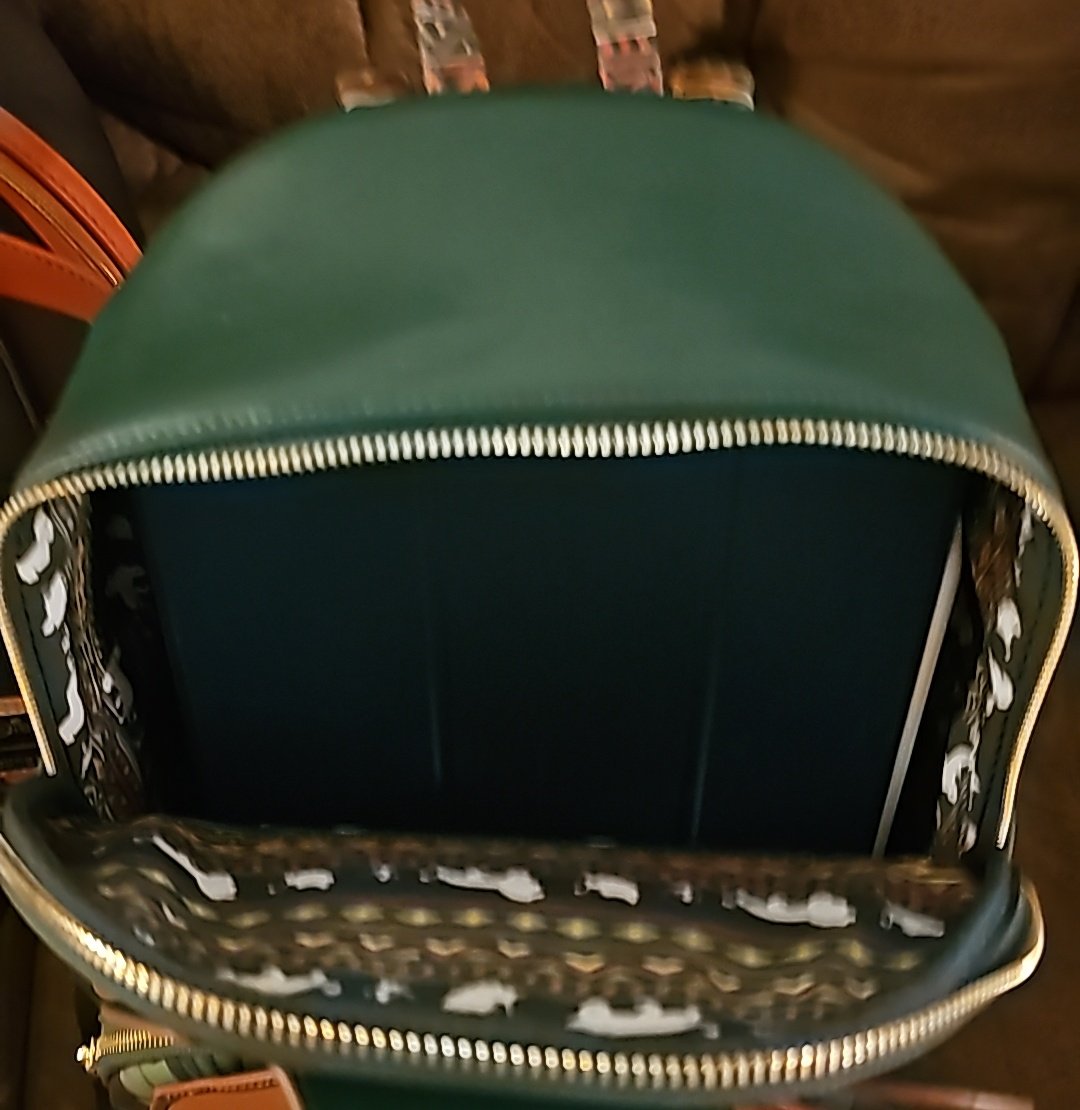 Got surprised by <a href="/tinybunner/">Bunner</a> with this awesome bag to go with Scar. Damn the details are nice too.  Full backpack sized so it fits a 12.9in iPad pro without a problem ✨️ 💖  #TheLionKing #ThankYou