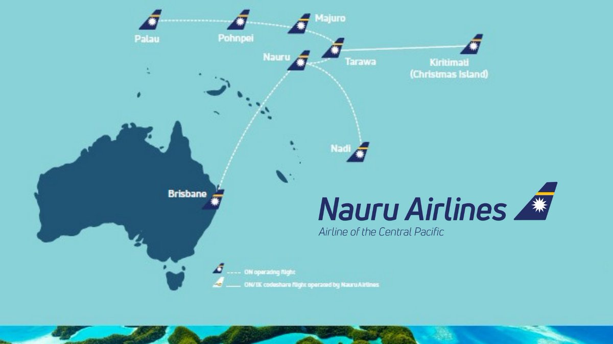 Nauru Airlines tweet media