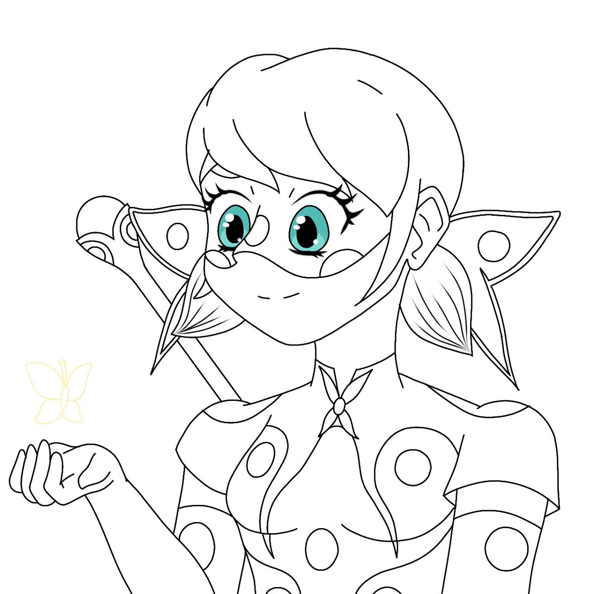 Smallermax's tweet photo. Ladyfly WIP 🦋 #Miraculous #MiraculousLadybug #MiraculousWorld #ladyfly #MiraculousWorldParis #Fanart #draw #art #desenho https://t.co/S1XDq0ZoID