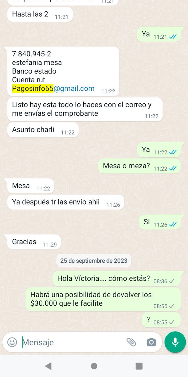 JG_1989's tweet photo. Atención @Banco_Falabella o @BancoEstado ... Persona estafadora... https://t.co/lPH00IlyR2