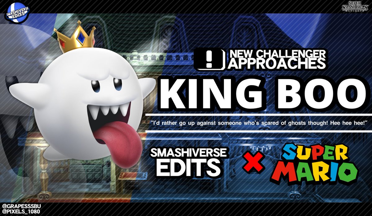GrapesSSBU's tweet photo. happy hauntings
#ssbu #ssbuedits #smashsummit #smashiverse
#kingboo #boo #supermario #MarioWonder #luigismansion https://t.co/XHzSTjLw6n