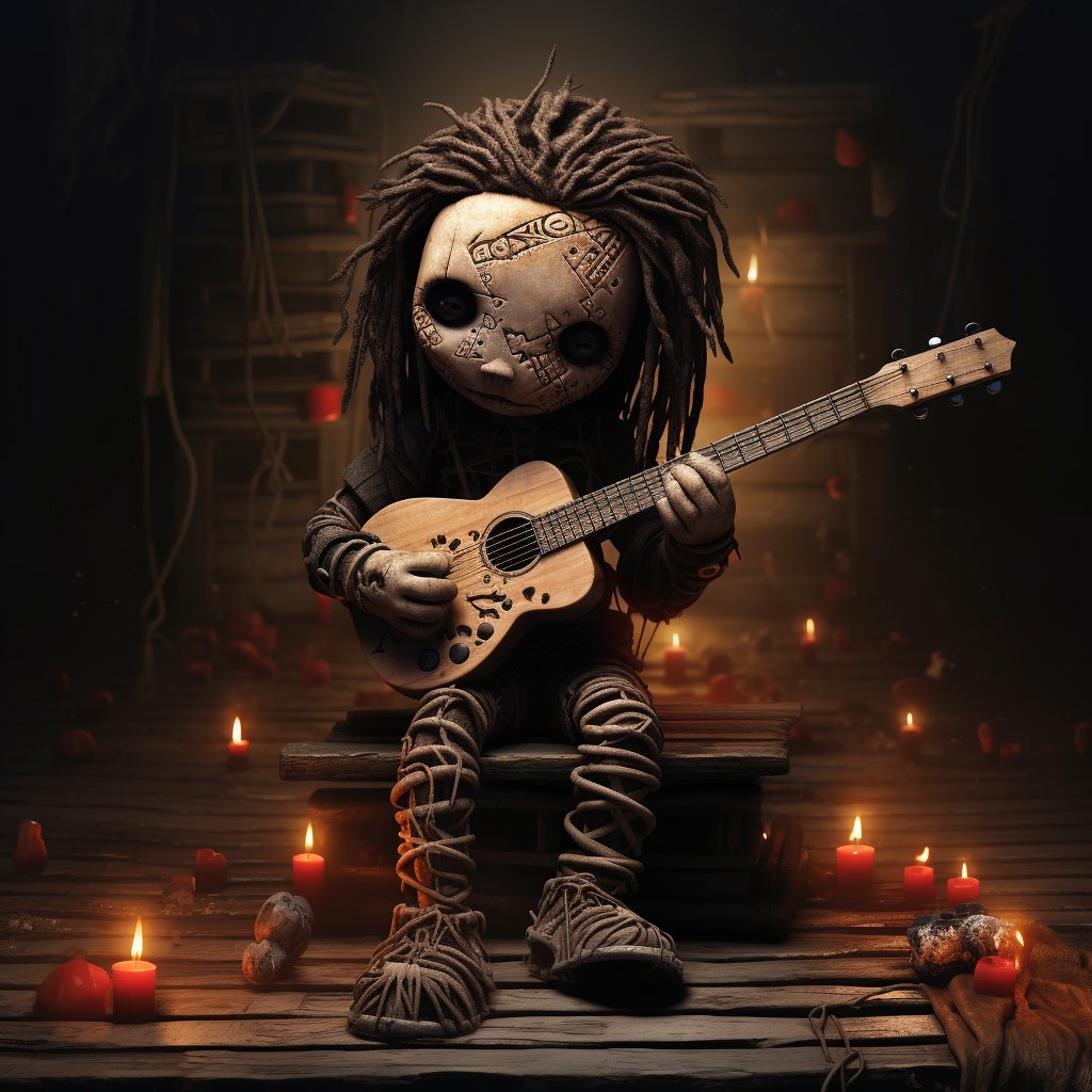 spezoinks's tweet image. It's been awhile since I have posted some new artwork using AI... with Halloween coming up and me getting inspired by my favorite band @Korn, I came up with these.  #KORN #Music #AIart #Halloween2023 #artist #art #metal