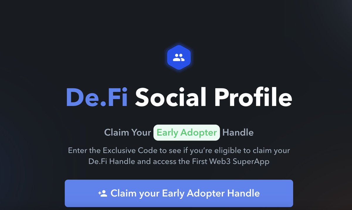 WiseCrypto_'s tweet photo. 🎁 Claim Early Adopter Handle by Signup and Win $75.

🔹 $75 for 5 Random users who signup using the link: https://t.co/uYBh39I4Hh https://t.co/qxN9LjMX86