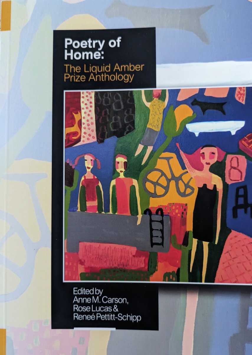 DavidTerelinck's tweet photo. Poetry of Home: The Liquid Amber prize Anthology arrived in the post today. I made the longlist and my poem, A Single Pomegranate, appears on pages 85-87. Delighted to be in this quality publication. https://t.co/WUflSOETdU