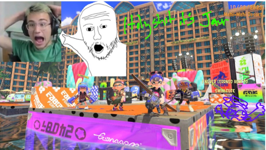 hhr_splatoon's tweet photo. j died and I (Eli) had to rush home to play I hate this team. also we went 5-0 against Big Bagel 
j - house caught on fire rip
Eli - tenacity range build
claire - triple wail kill (in open)
beat - started going insane halfway thru the set
fit - “100% win rate on VL-3” https://t.co/4XuaaUtA7Y