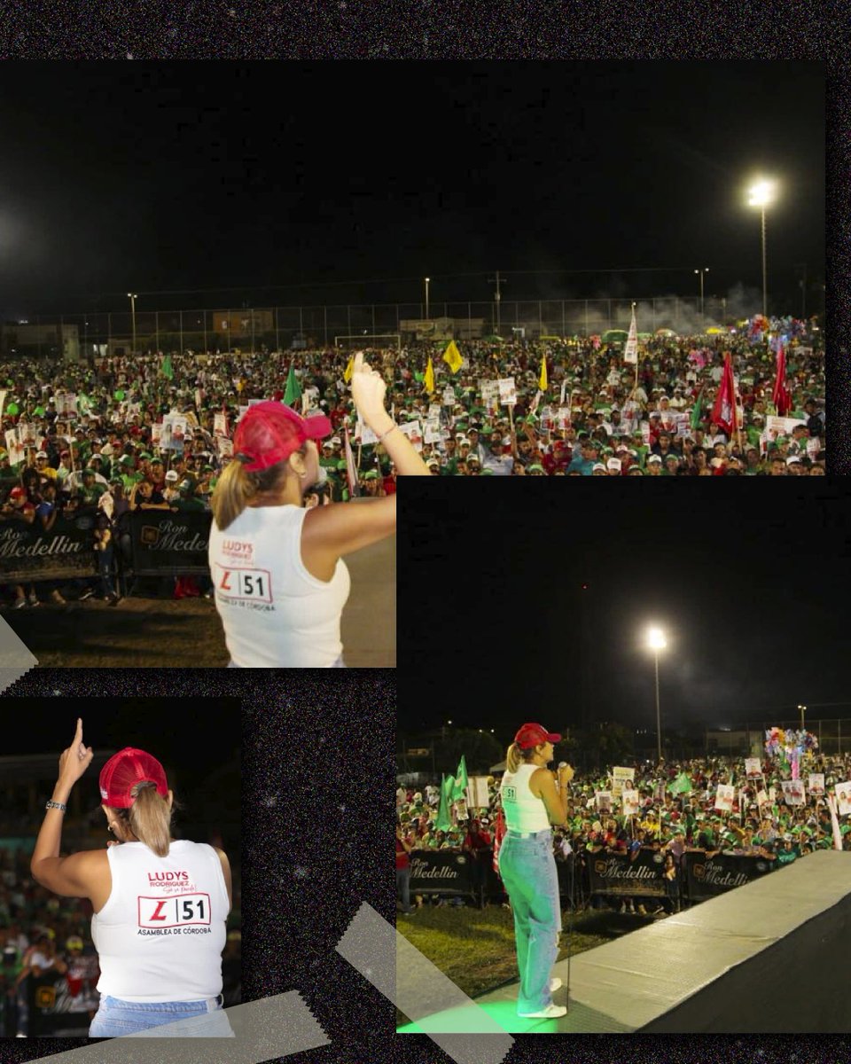 LudysRodriguezC's tweet photo. El cierre de campaña a la alcaldía de Pueblo Nuevo de Ovidio Hoyos  fue un evento lleno de energía y entusiasmo. Juntos, hemos recorrido un camino de desafíos y esperanzas, y ahora estamos listos para enfrentar un futuro mejor. 💪🌟 #CierreDeCampaña  #SiSePuede 🚩L51🚩 https://t.co/gGnYVXdbSH