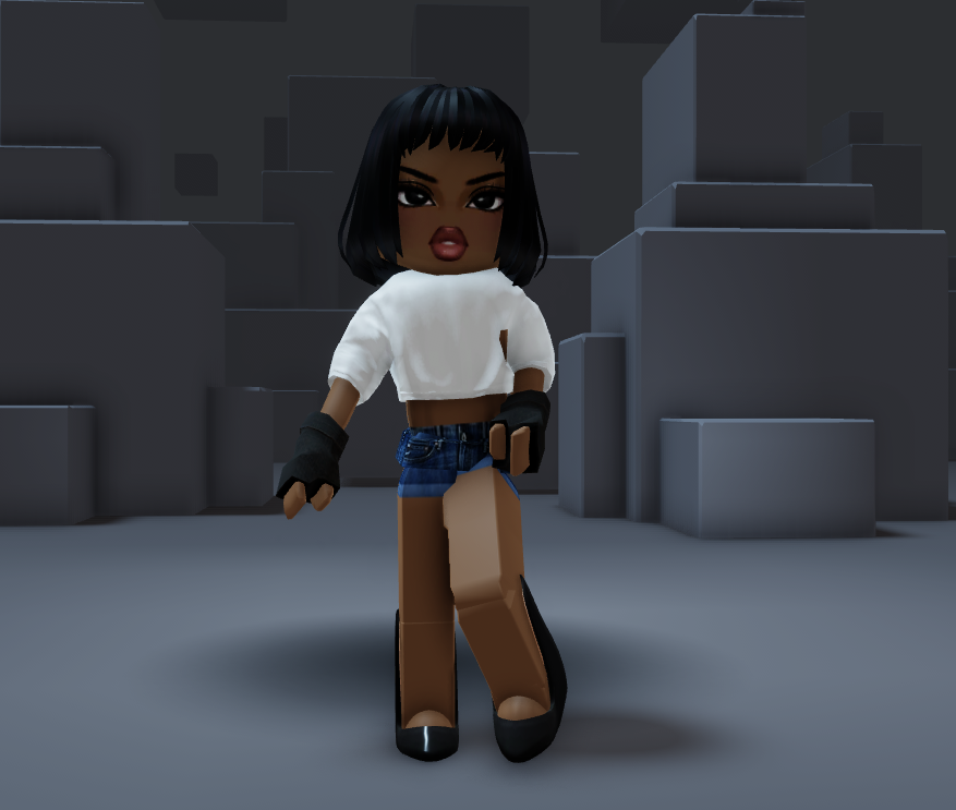 EmoPrincessWAP's tweet photo. Roblox outfits inspired by Azealia Banks a thread:

1. Anna Wintour https://t.co/nvjzoodF57