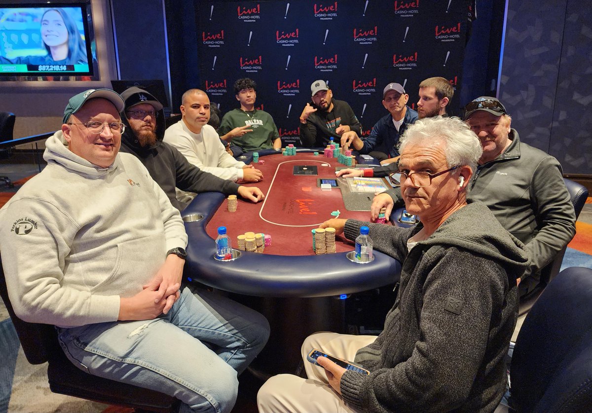 LivePoker_PHL's tweet image. 🏆🃏Down to the wire! It's the final table showdown at our Oct. $360 NLH Multi-day tournament!
🥇Who will seize the crown and take home a massive 41K top prize? Stay tuned for the epic finish!🔥 #Finaltable #Pokertournament
Gambling problem? Call 1-800-Gambler.