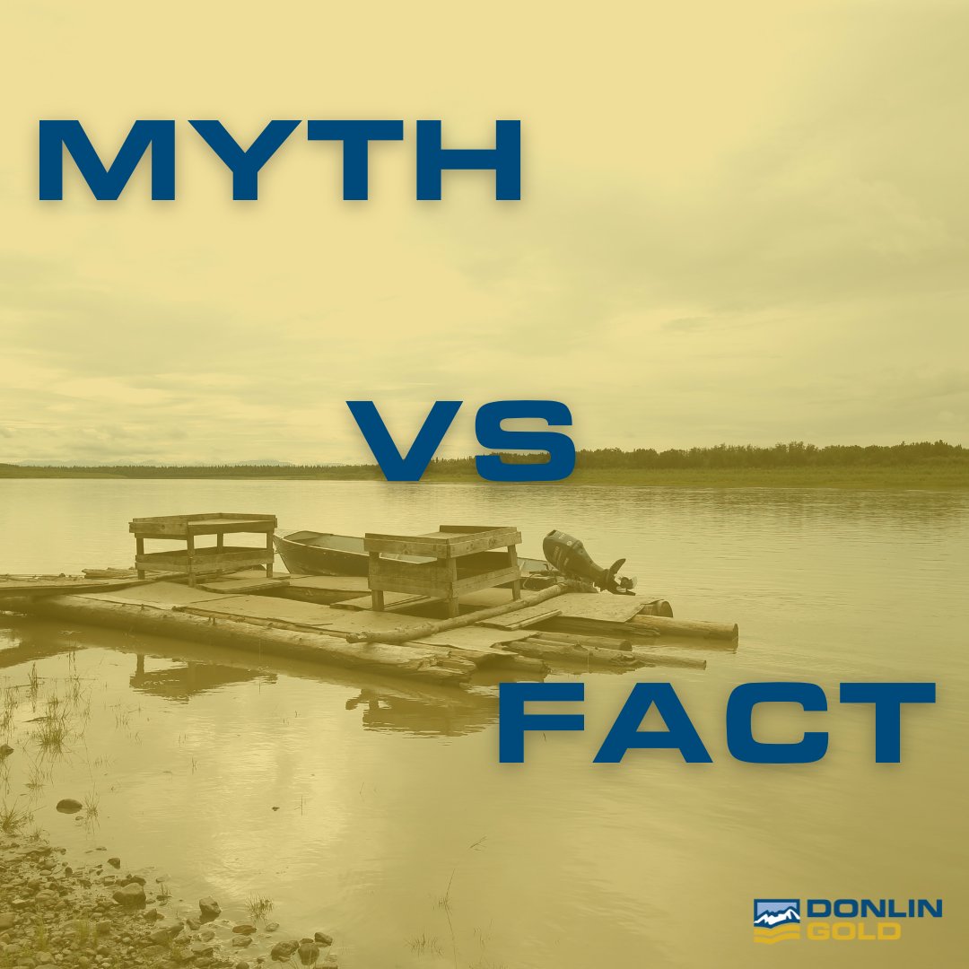 Contrary to myths, for over 21 years, we have conducted a wide range of environmental studies to evaluate and mitigate mining impacts on water. #DonlinGold is required to meet high standards, and our plans will even leave the water cleaner than it was naturally before.