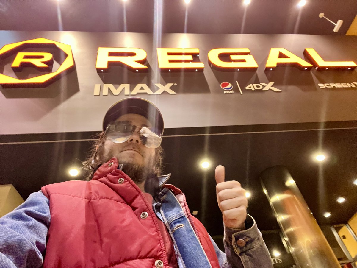 withonea's tweet photo. Had a Blast seeing Back to the Future last night. Easily one of the Greatest Movies of ALL-Time. Happy I got to see my Favorite Film in the Theaters Again!⏱️🚘⚡️@RegalMovies @FathomEvents #Regal #BackToTheFuture #FathomEvent #BackToTheFutureDay #BTTF #MartyMcFly @BackToTheFuture https://t.co/IqdS6hL0st