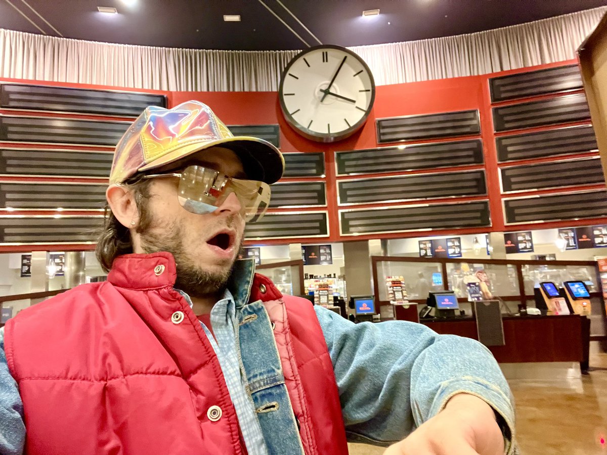 withonea's tweet photo. Had a Blast seeing Back to the Future last night. Easily one of the Greatest Movies of ALL-Time. Happy I got to see my Favorite Film in the Theaters Again!⏱️🚘⚡️@RegalMovies @FathomEvents #Regal #BackToTheFuture #FathomEvent #BackToTheFutureDay #BTTF #MartyMcFly @BackToTheFuture https://t.co/IqdS6hL0st