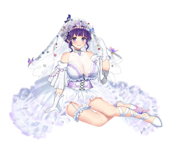 療養中過去絵お茶濁しシリーズ
娘のゆらちゃん!(@yura_yoshino_)新衣装の予告出てましたね!! 