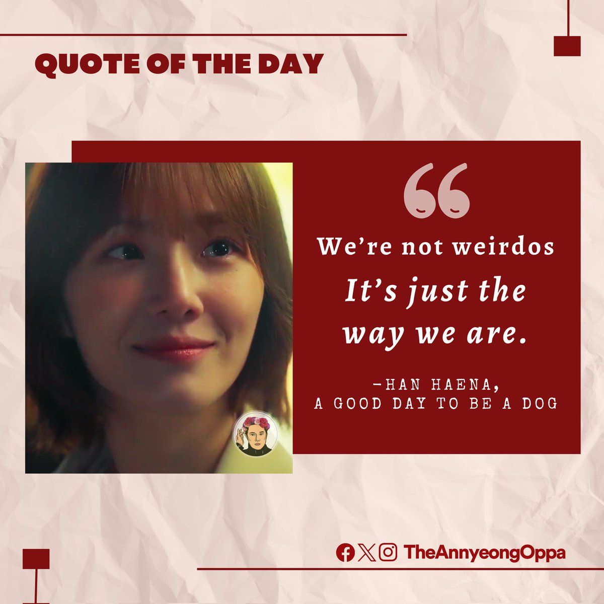 TheAnnyeongOppa's tweet photo. Happy Monday, mga bes!🥰🫶
#HanHaena #ParkGyuyoung #AGoodDaytoBeADog https://t.co/jCyQz7Rzf4