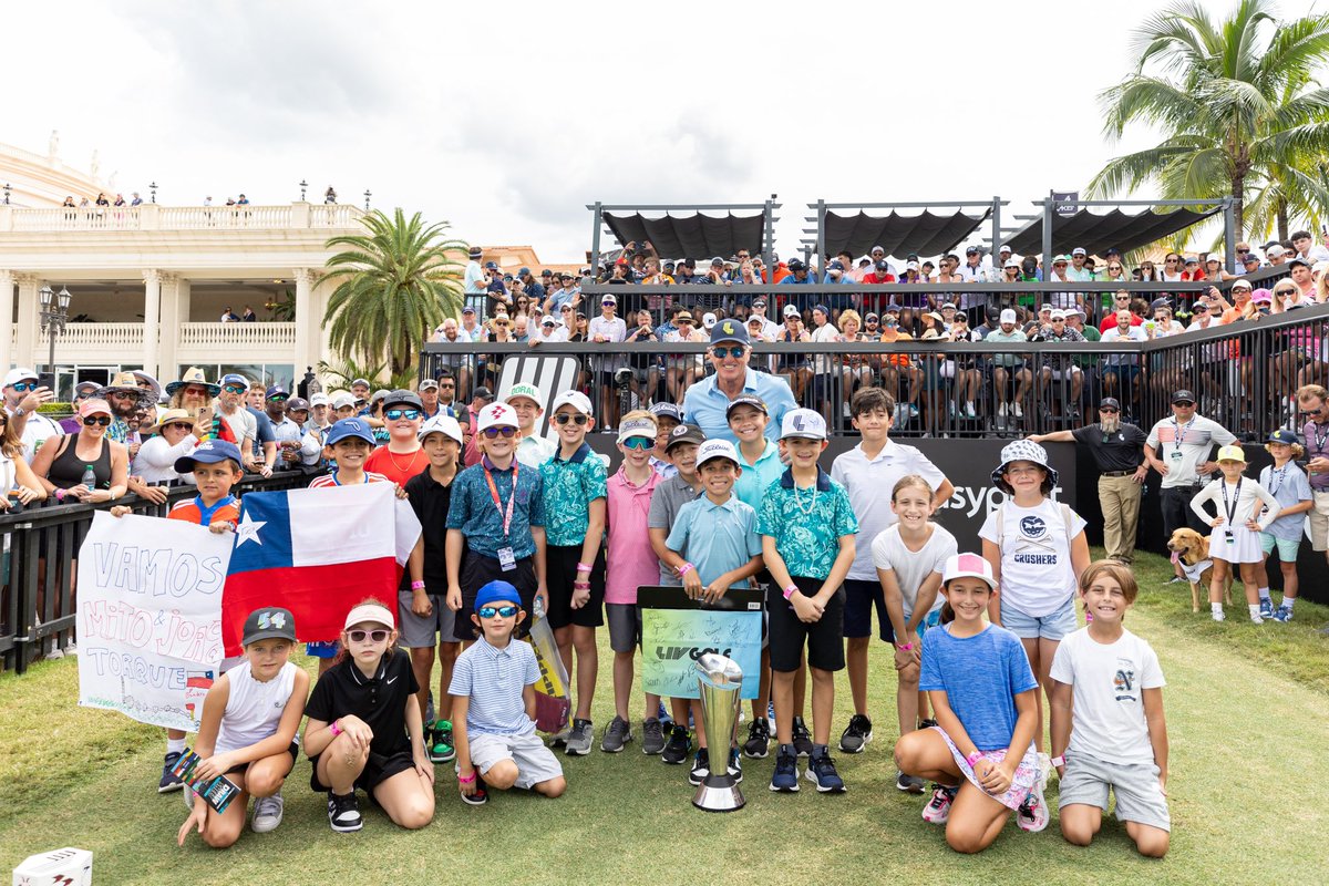 Greg Norman (@sharkgregnorman) on Twitter photo That winning feeling @crushers_gc π
π Team Championship winners: @crushers_gc
π Individual Championship winner: <a href="/TalorGooch/">Talor Gooch</a>
Thank you #LIVGolf Miami fans and <a href="/TrumpDoral/">Trump National Doral Miami</a> for a fantastic finish to the 2023 <a href="/livgolf_league/">LIV Golf</a> season. That winning feeling @crushers_gc π
π Team Championship winners: @crushers_gc
π Individual Championship winner: <a href="/TalorGooch/">Talor Gooch</a>
Thank you #LIVGolf Miami fans and <a href="/TrumpDoral/">Trump National Doral Miami</a> for a fantastic finish to the 2023 <a href="/livgolf_league/">LIV Golf</a> season.