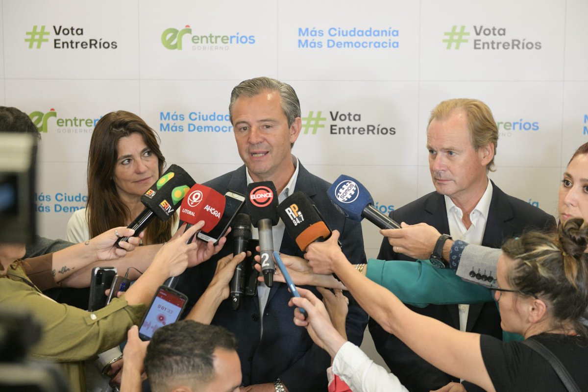 Gracias a todos los entrerrianos que confiaron en nosotros. Mañana, como todos los días, seguiremos trabajando por Paraná y por nuestra provincia.