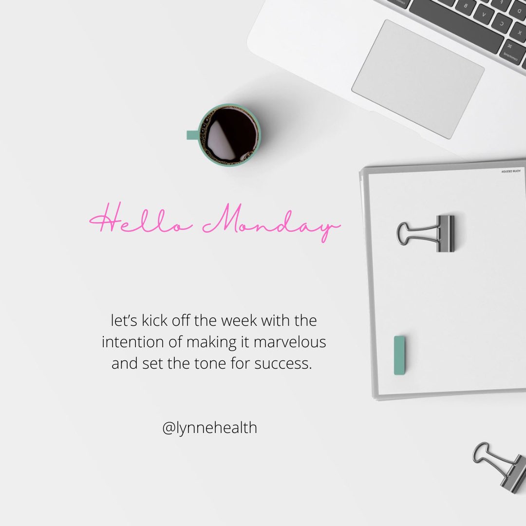 LynneHealth's tweet image. Hello peeps it’s Monday again the wekend has past &amp;amp; it’s time to be intentional, let’s step into making this week Marvellous!! Let’s goo - #livetothrive